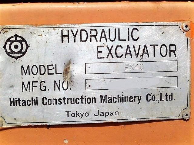 Hitachi EX 40 – Image 4