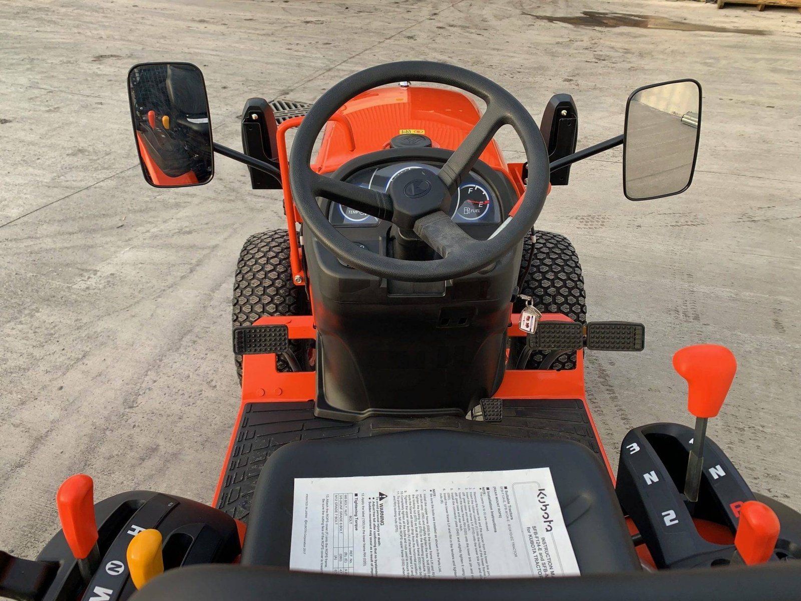 Micro Tracteur 4×4 KUBOTA L1501 arceau arrière diesel 50cv – Image 9