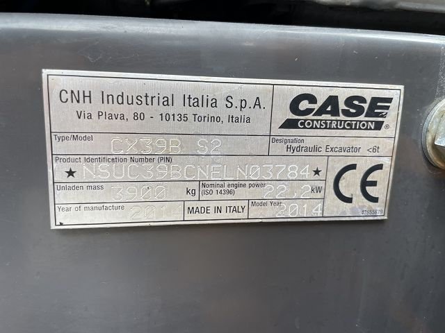 Case CX 39B S2 + 3 GODETS + GRAPPIN – Image 11