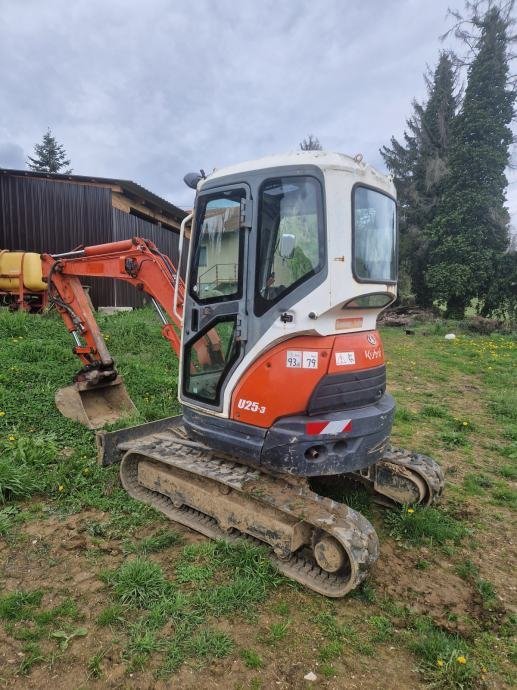 Kubota U25-3, 2,5T + 3 GODETS – Image 7