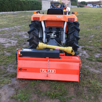 Rotovator 115cm Pour Micro Tracteurs Avec Cardan