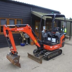 Kubota KX 015-4 + 3 GODETS