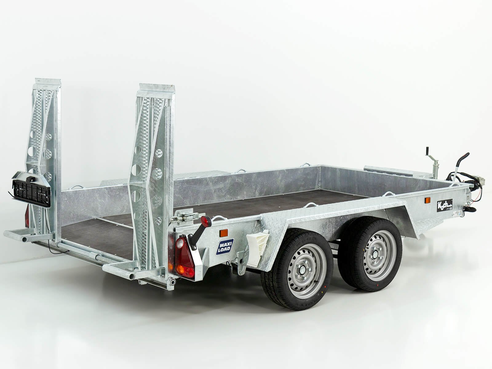 Remorque porte-engins de chantier Variant Maxi Load 161×305 3,5 t | Rampes simples - Neuve – Image 5