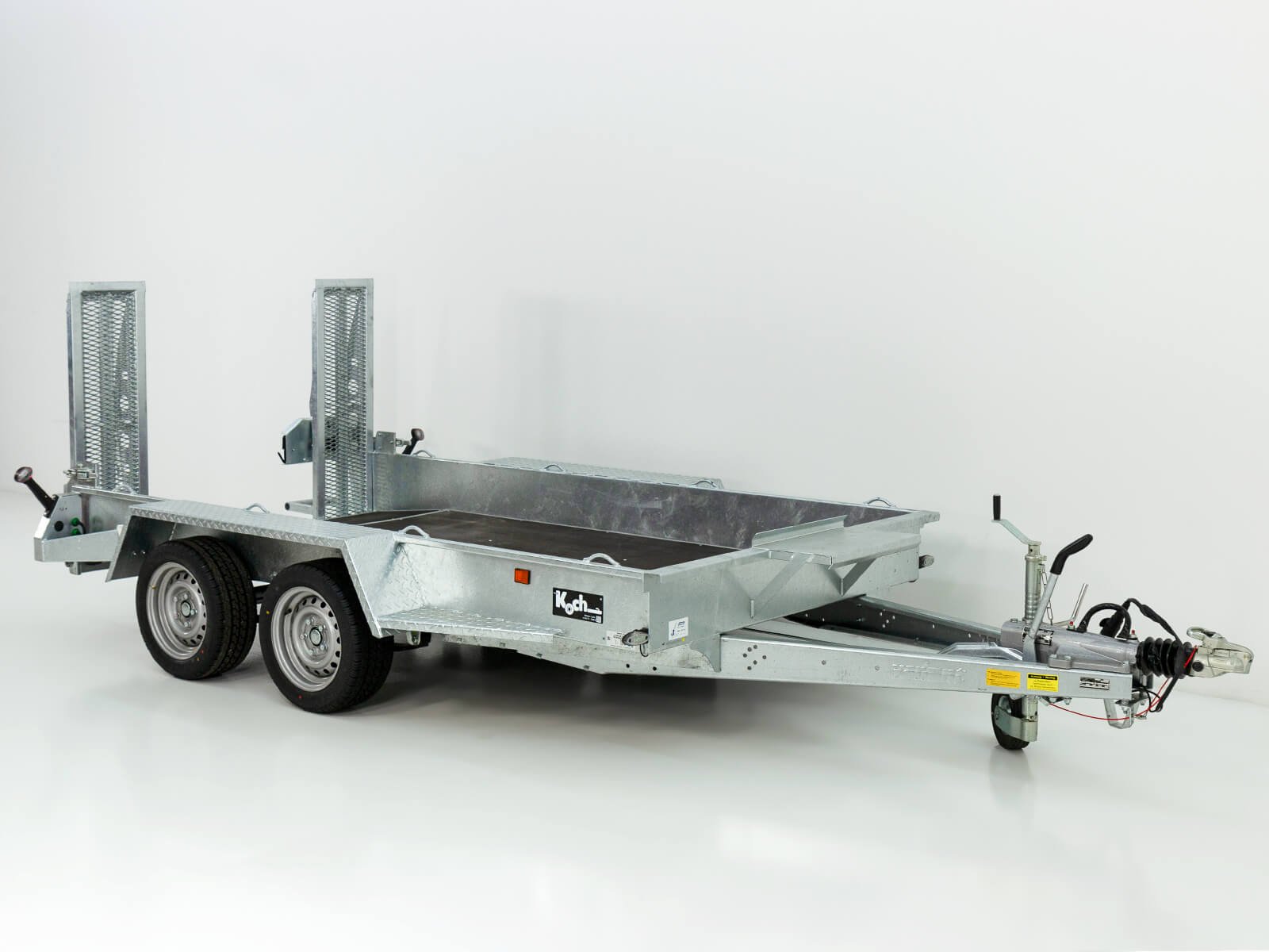 Remorque porte-engins de chantier Variant Maxi Load 161×305 3,5 t | Rampes simples - Neuve