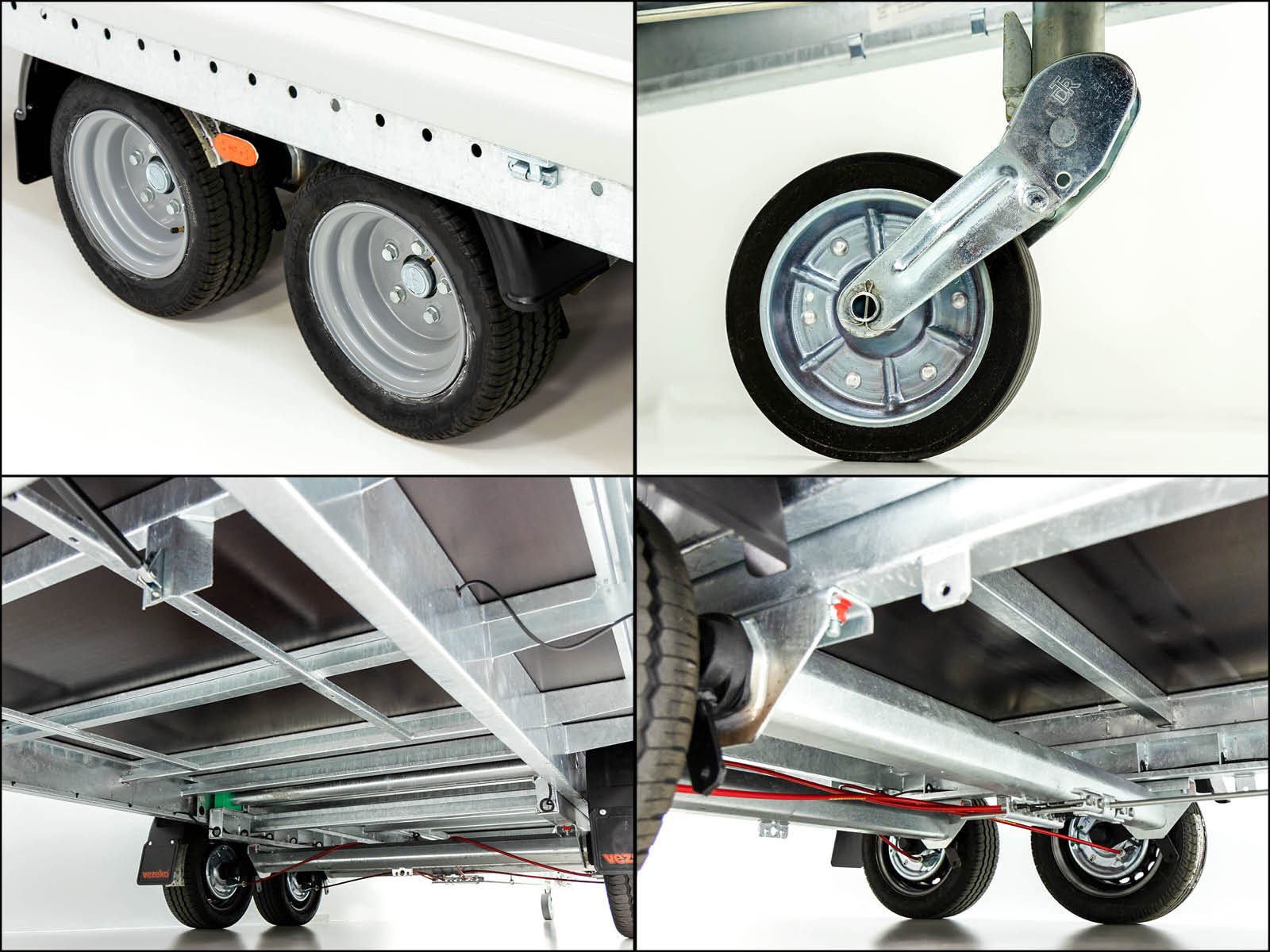 Remorque porte-engins de chantier Variant Maxi Load 161×305 3,5 t | Rampes simples - Neuve – Image 2